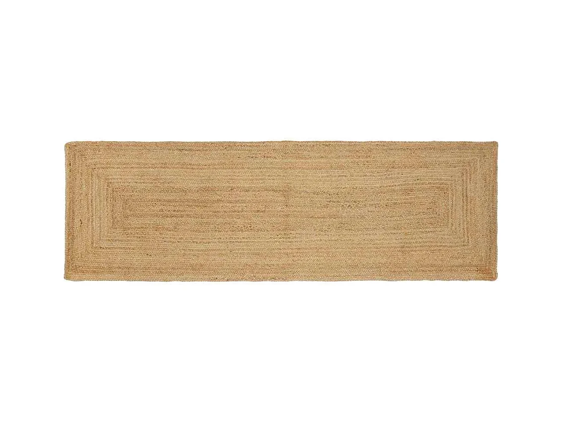 Tapis Beige 80 x 250 cm Jute