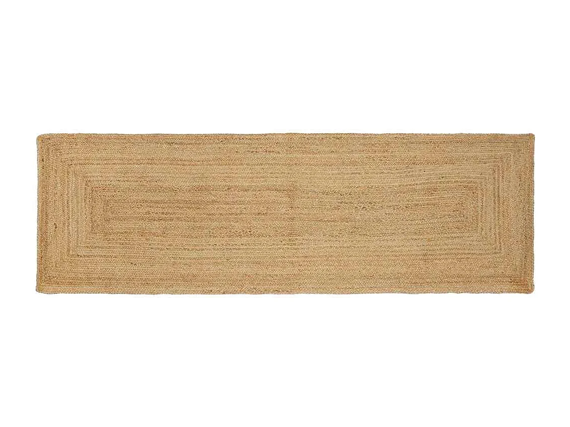 Tapis Beige 80 x 250 cm Jute
