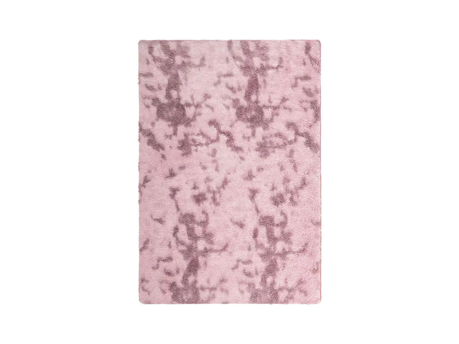 Alfombra peluda NAVARRA Rosa Polvo 200x290 cm