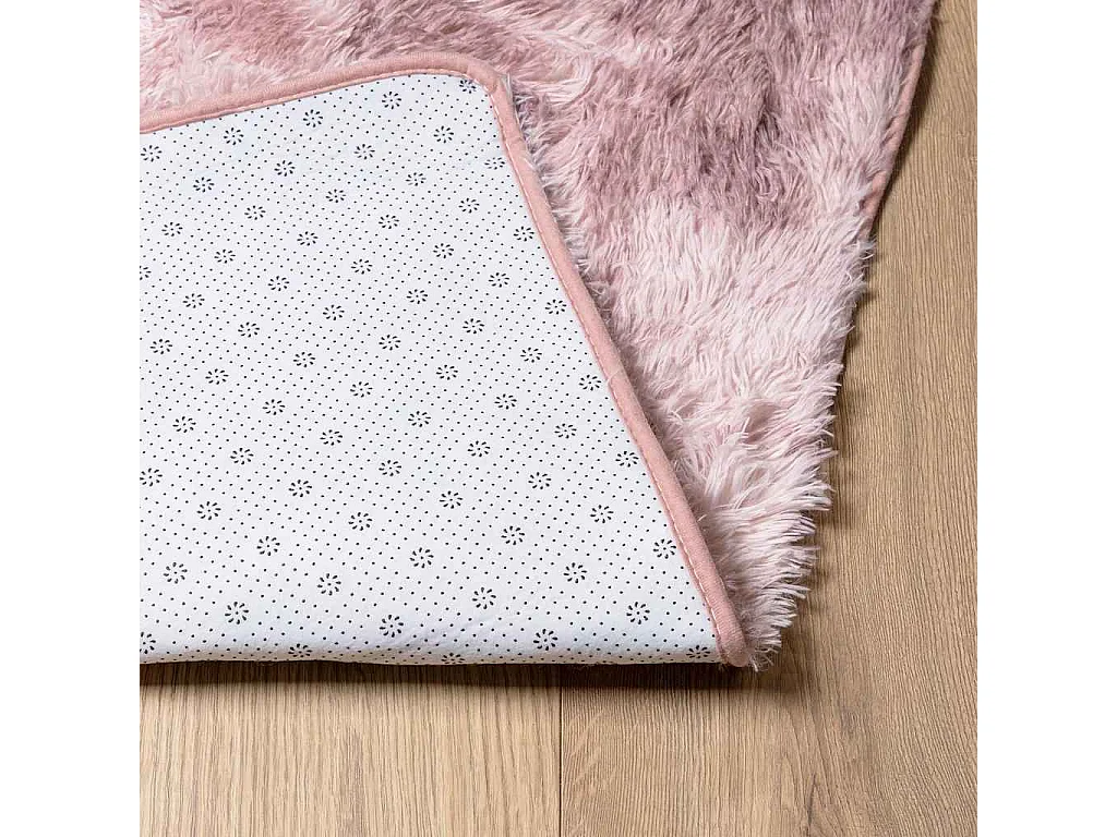 Tappeto Shaggy NAVARRA Rosa Cipria 200x290 cm
