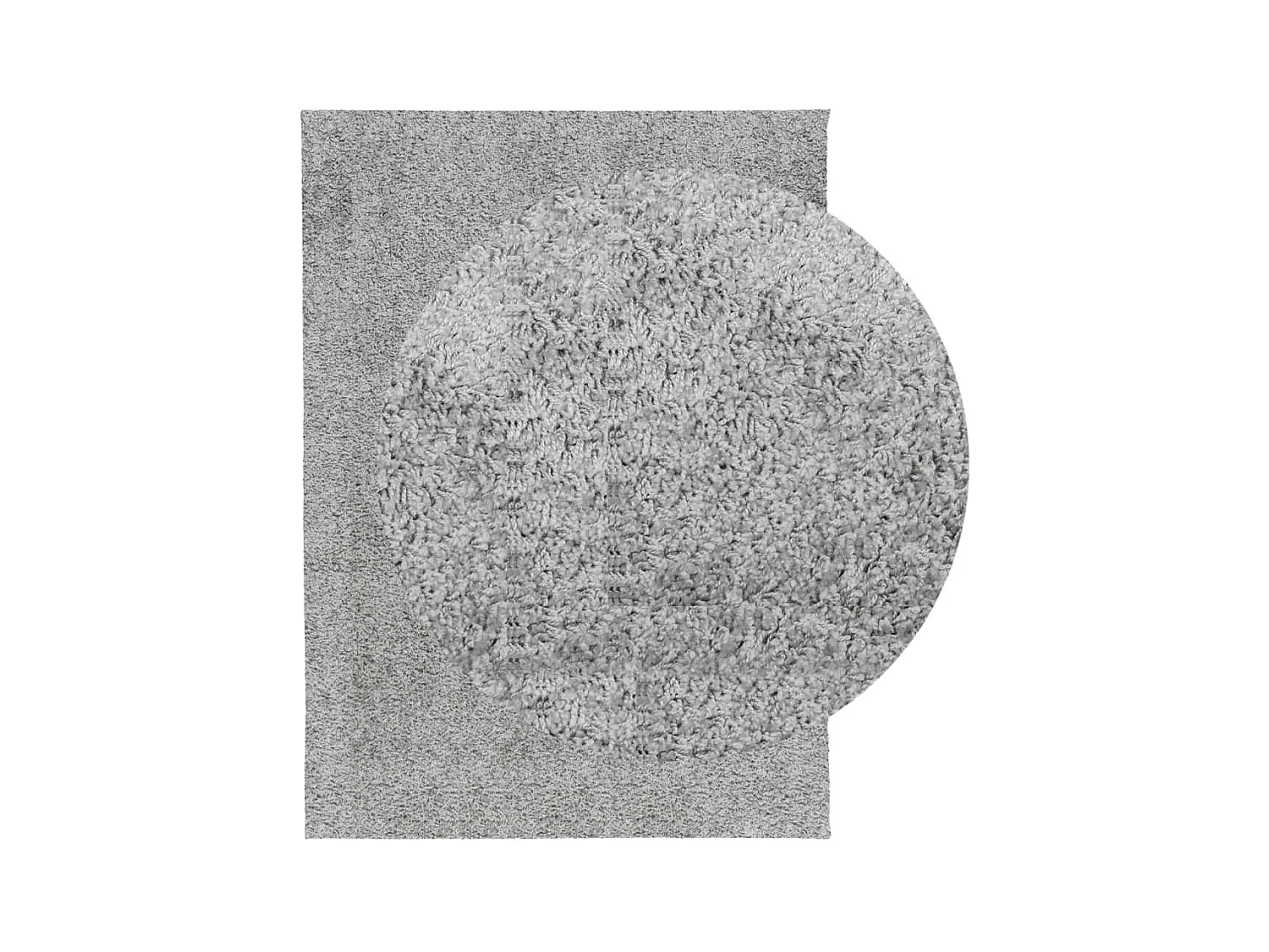 PAMPLONA shaggy tapijt, langpolig, modern, grijs, 140x200 cm