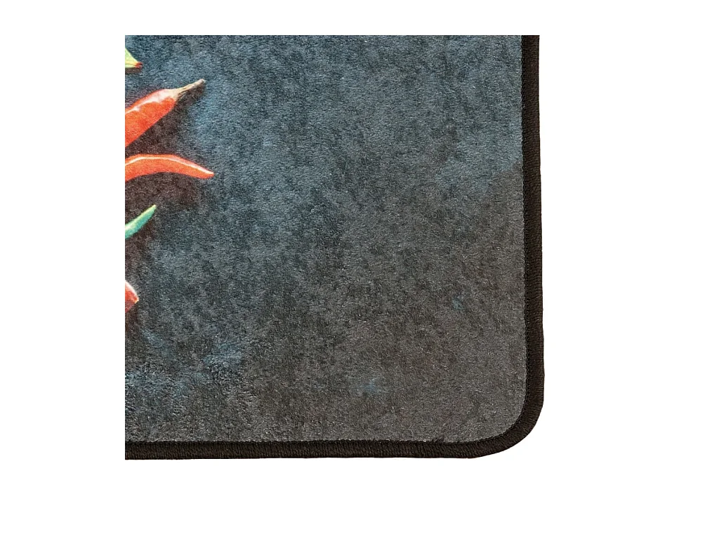 Veelkleurige keukenmat 60x180 cm wasbaar antislip