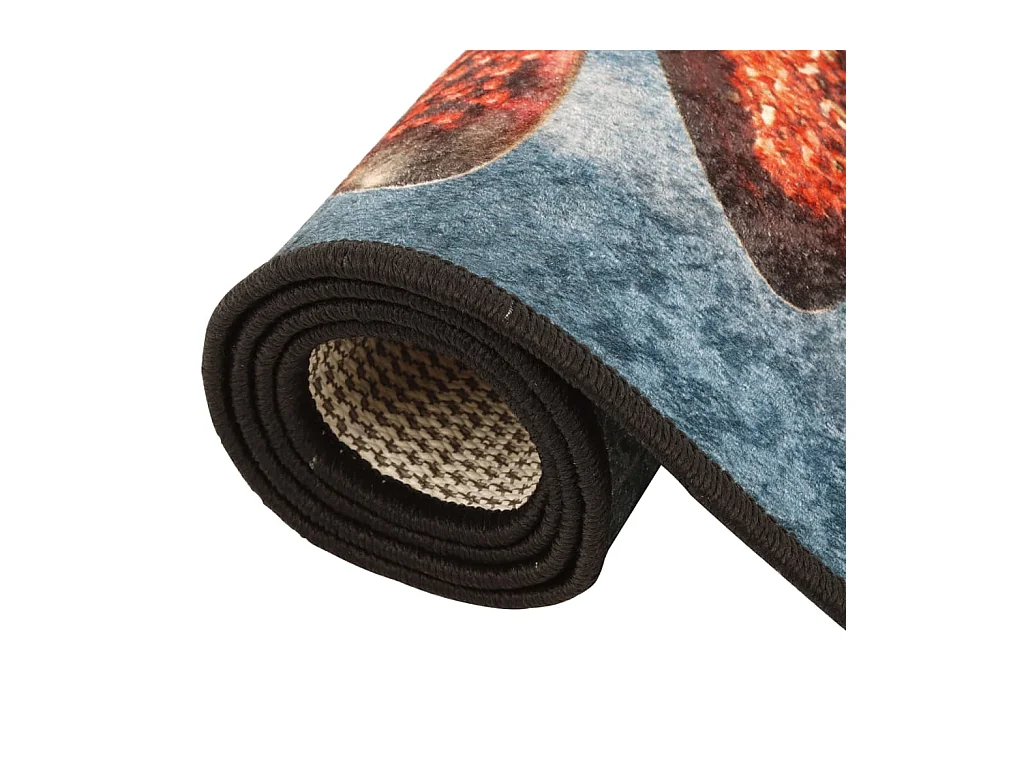 Veelkleurige keukenmat 60x180 cm wasbaar antislip