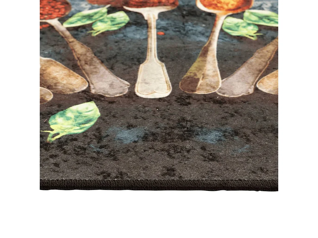 Tappeto da cucina multicolore 60x180 cm lavabile antiscivolo