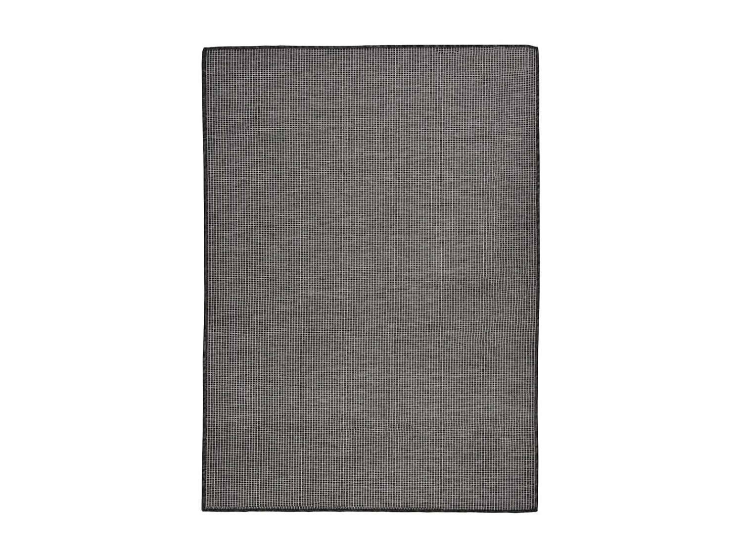 Tapis à tissage plat d'extérieur 200x280 cm Gris