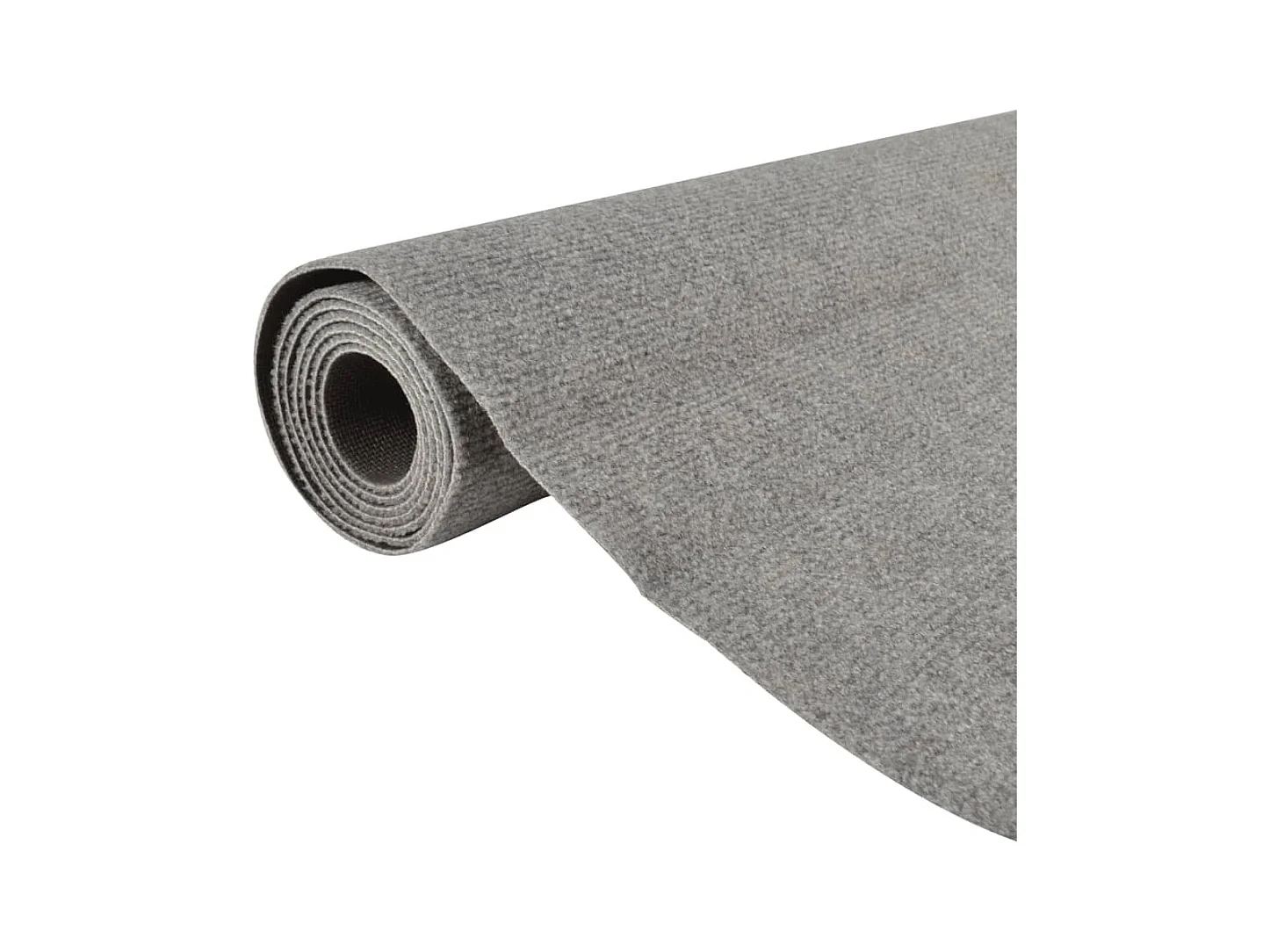 Alfombra de pasillo gris 60x180 cm