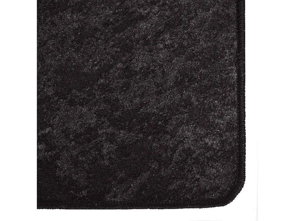 Tapis lavable antidérapant 120x180 cm anthracite