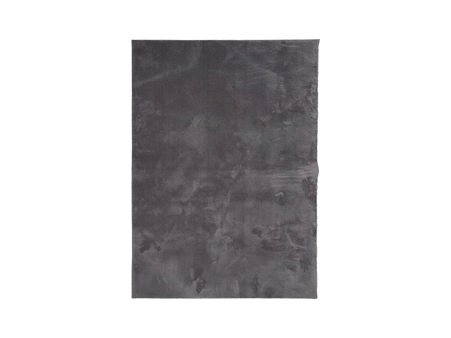 HUARTE zacht kortpolig wasbaar vloerkleed antraciet 240x340 cm