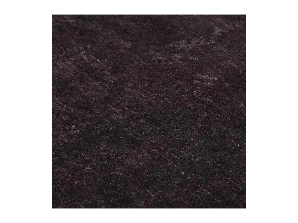 Wasbaar antislip vloerkleed 160x230 cm zwart en goud