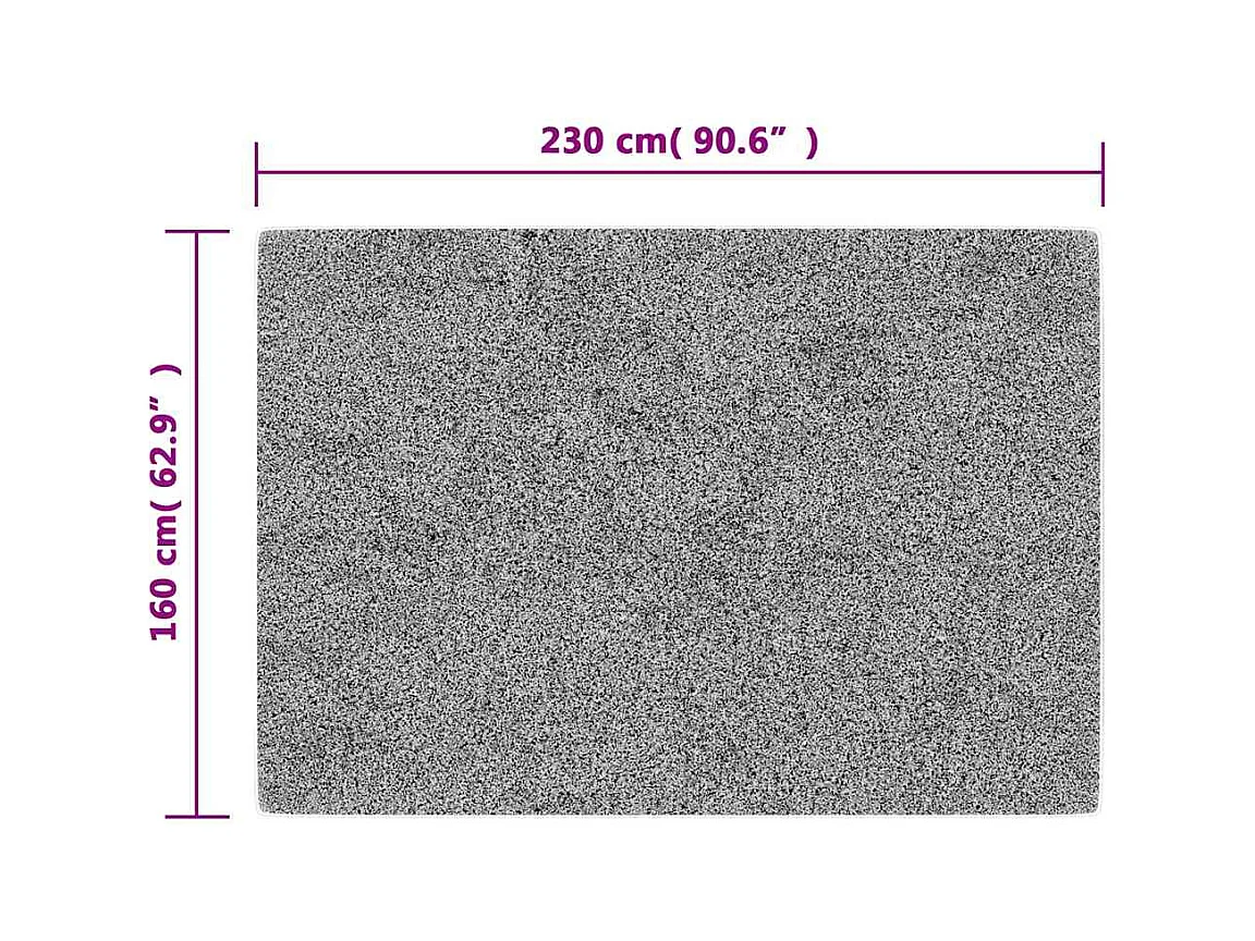 Wasbaar antislip vloerkleed 160x230 cm zwart en goud