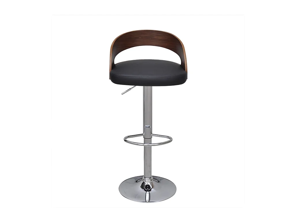 Set di 2 sgabelli da bar in legno curvato