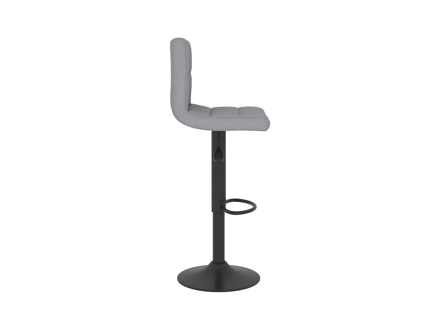 Tabouret de bar Gris clair Tissu