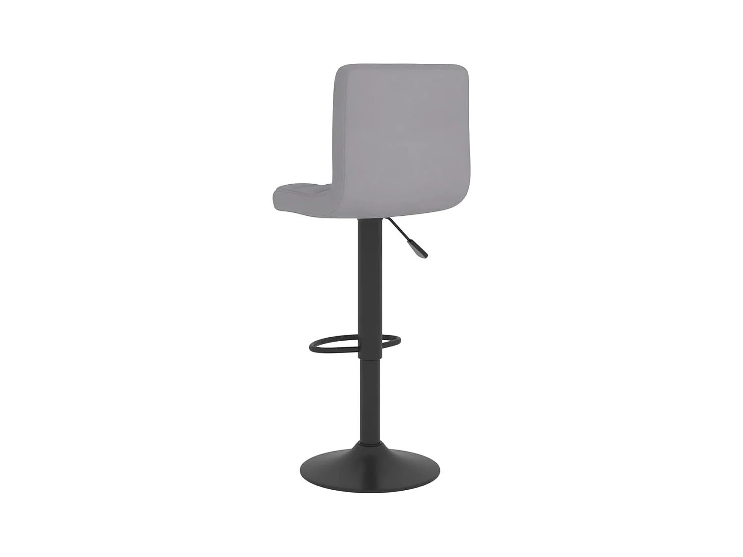 Tabouret de bar Gris clair Tissu