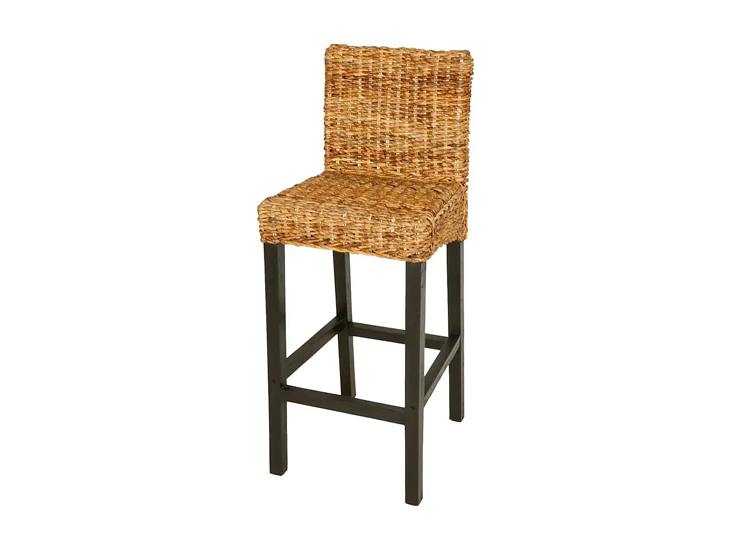 Tabourets de bar lot de 2 Abaca