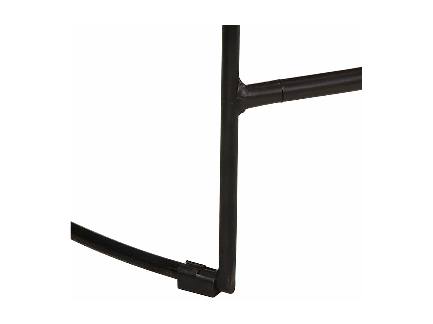 Tabourets de bar lot de 2 49x43x88 cm bois de manguier massif