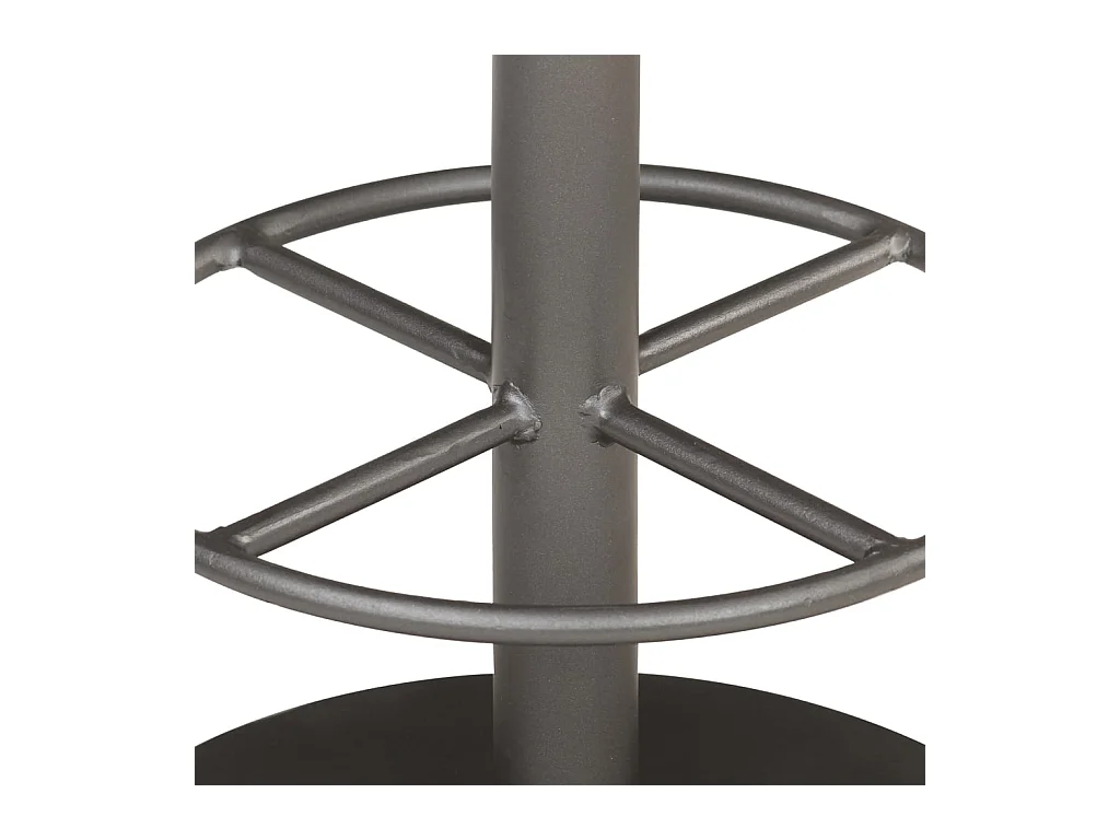 Sgabello da bar in vera pelle marrone