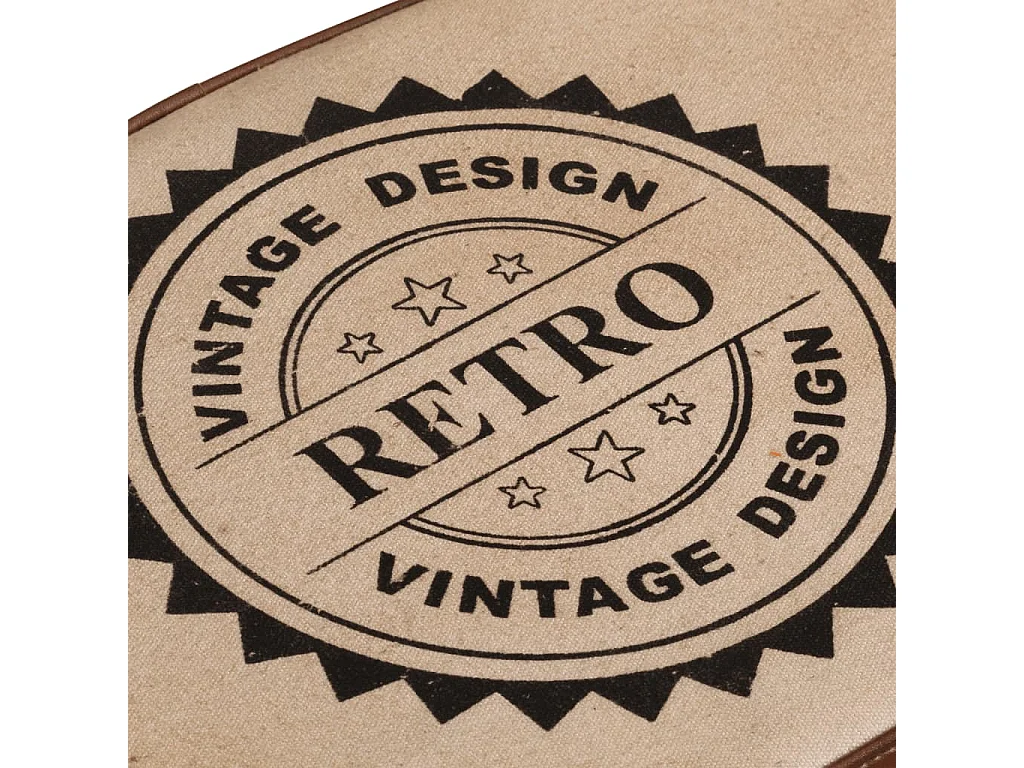 Tabourets de bar lot de 2 marron foncé 40x29,5x53 cm