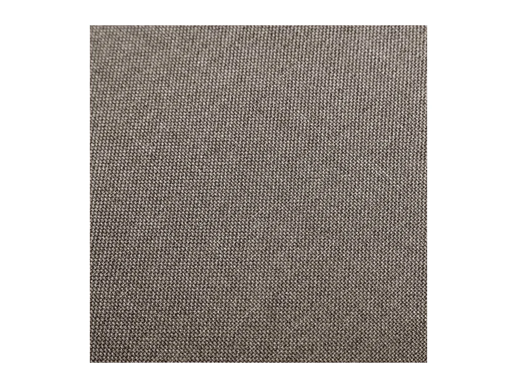 Tabourets de bar lot de 2 taupe tissu