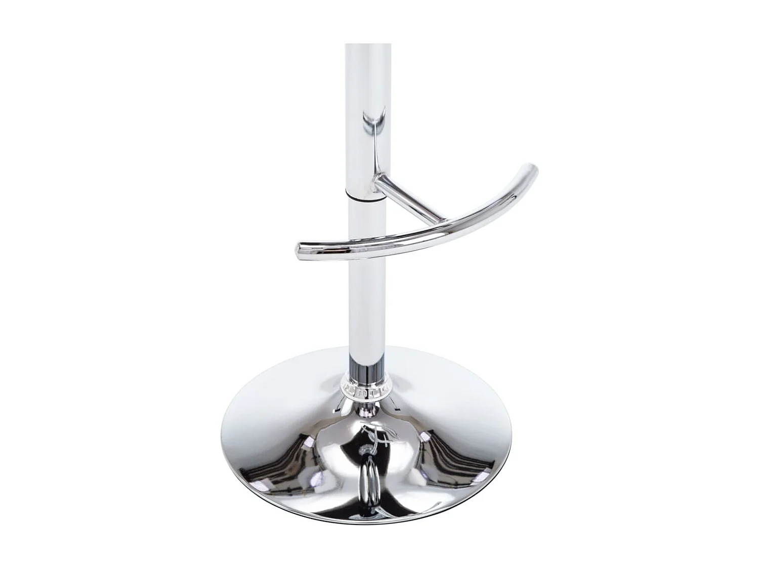 Tabourets de bar lot de 2 marron similicuir