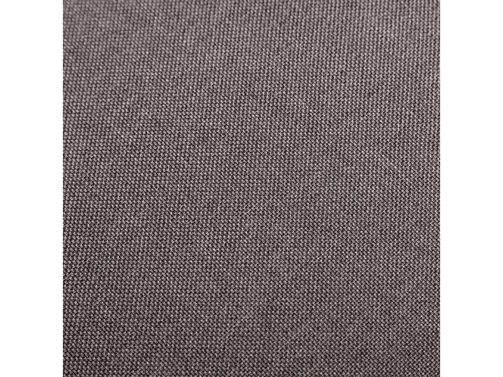 Tabourets de bar lot de 2 gris clair tissu