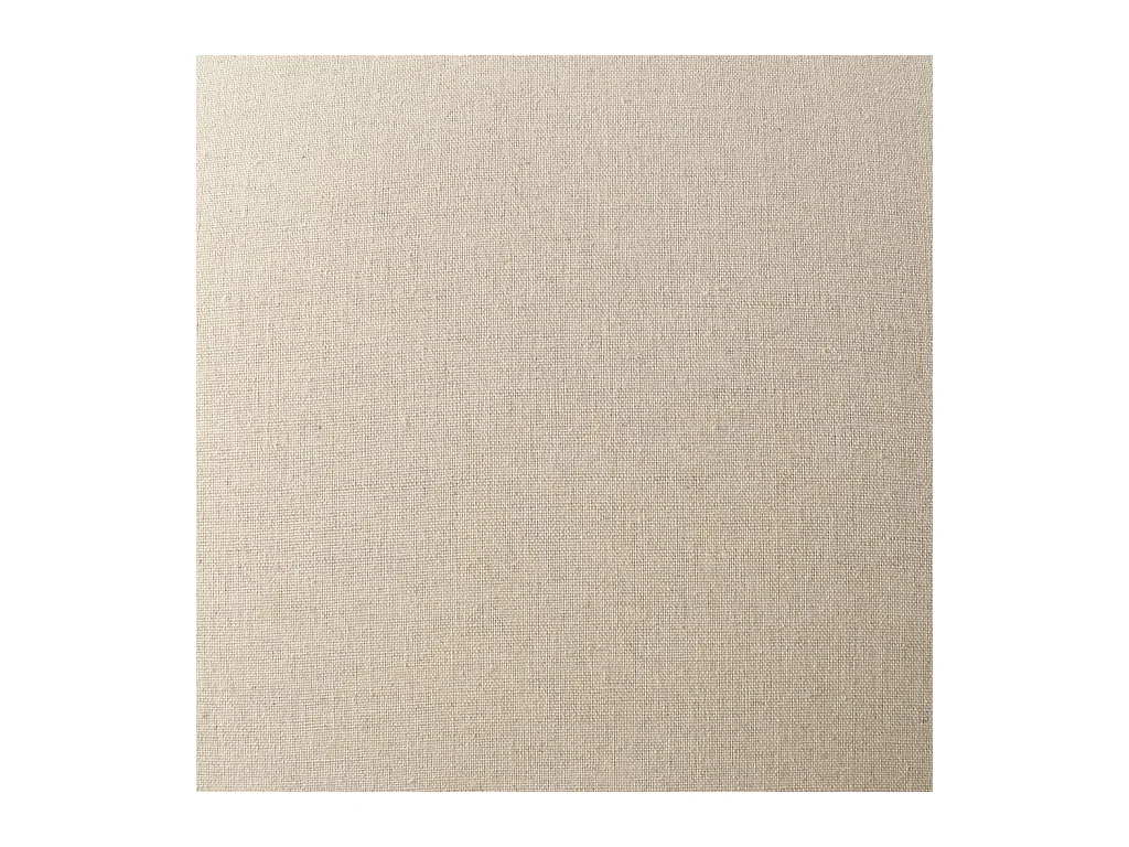 Set di 2 sgabelli da bar in lino bianco