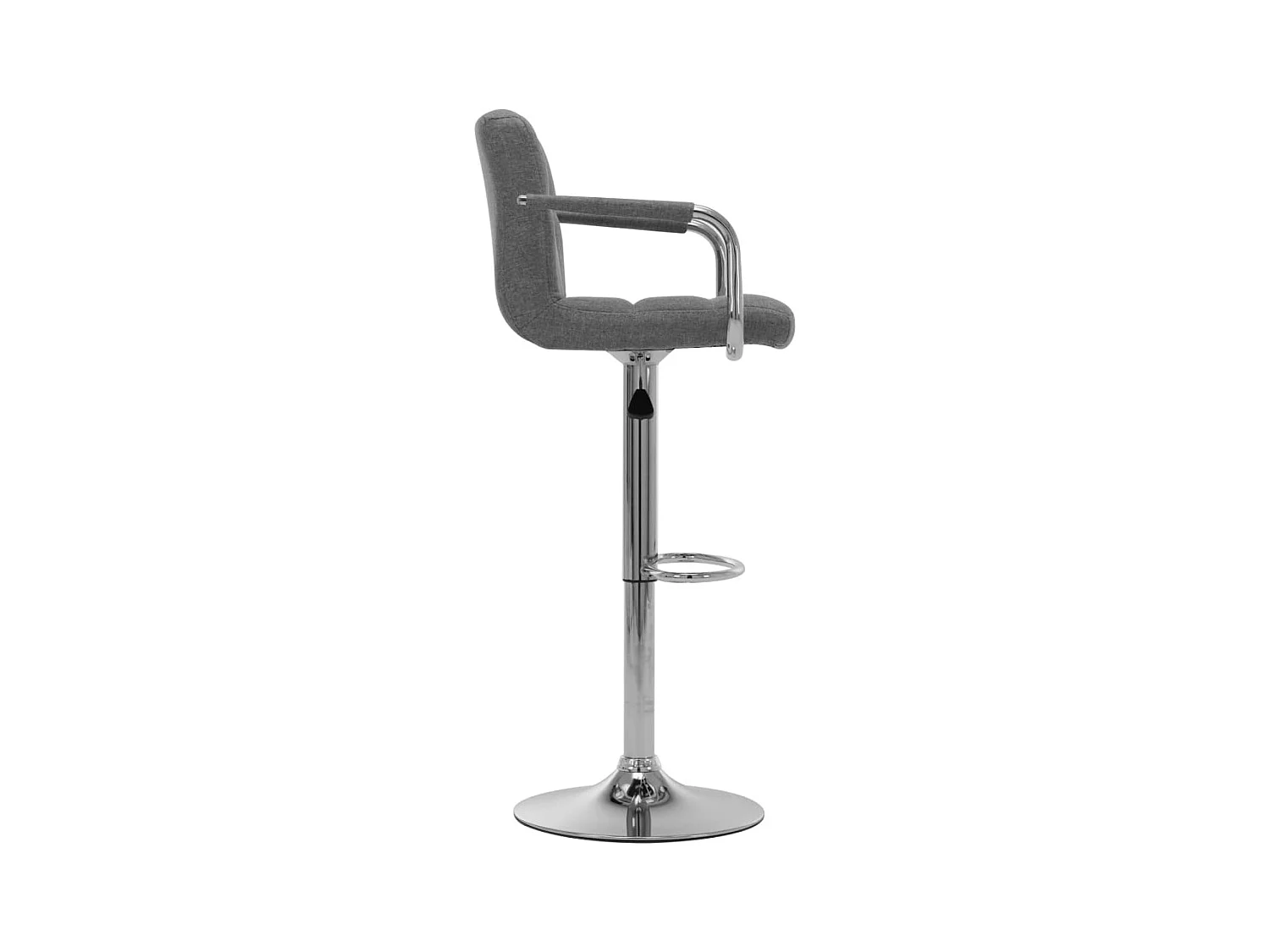 Tabouret de bar Gris clair Tissu