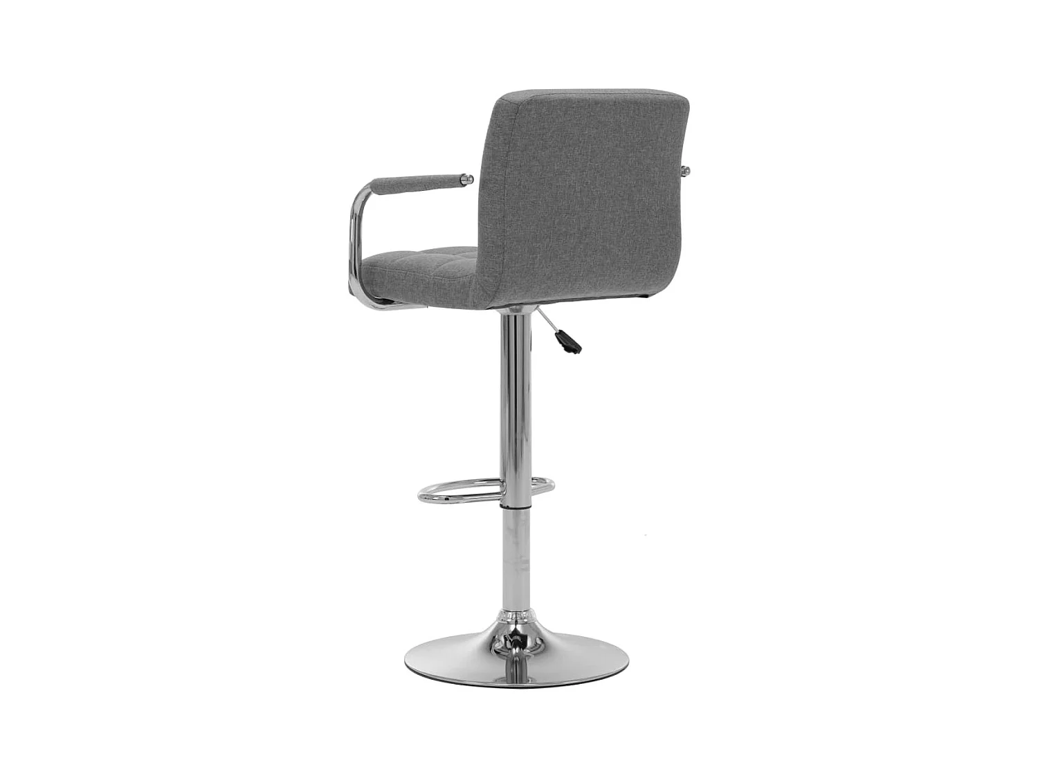 Tabouret de bar Gris clair Tissu