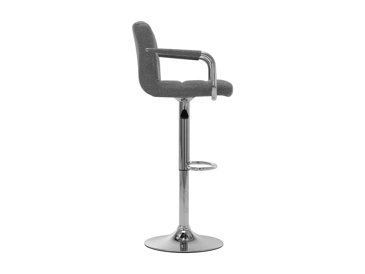 Tabouret de bar Gris clair Tissu