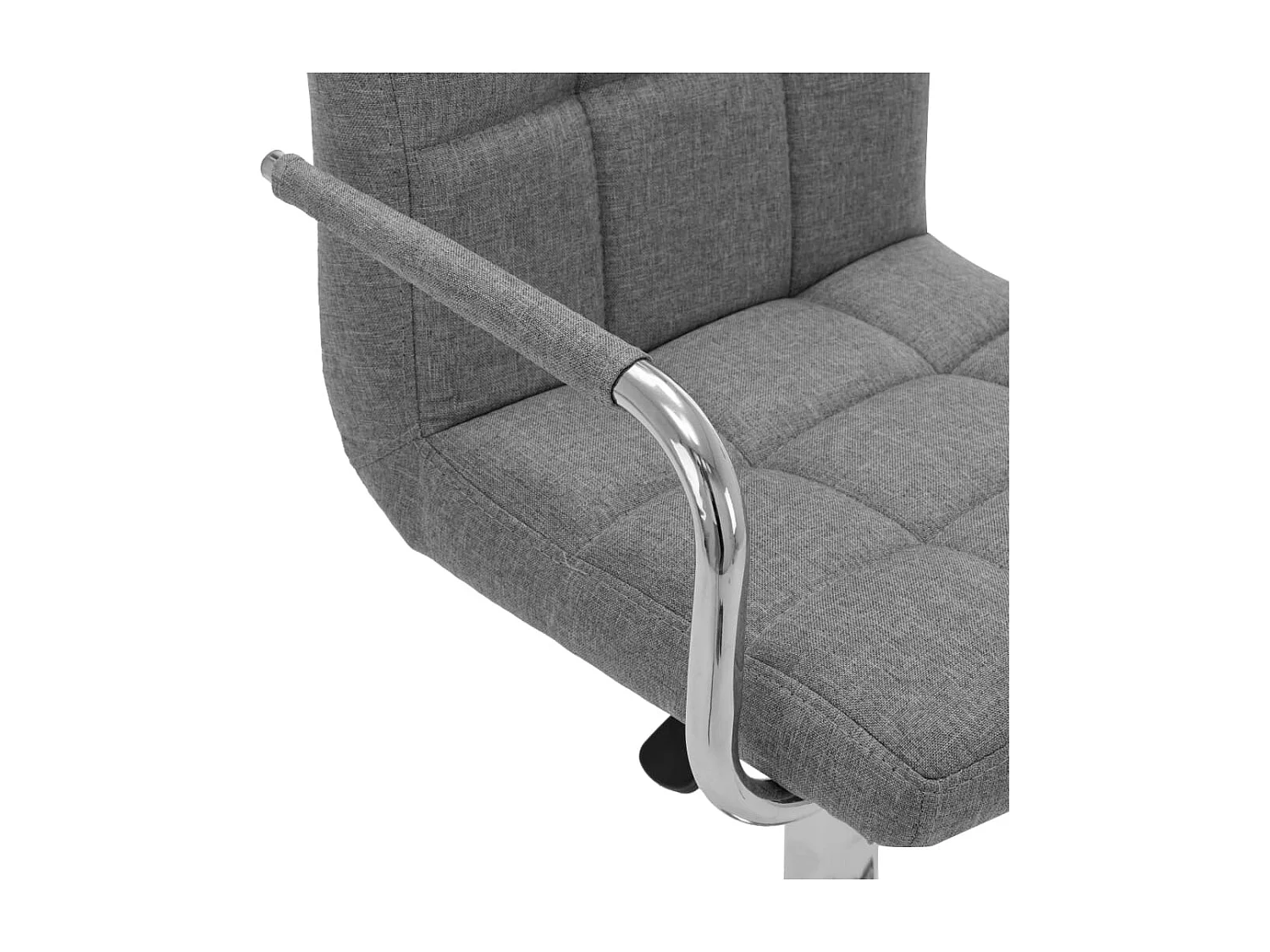 Tabouret de bar Gris clair Tissu