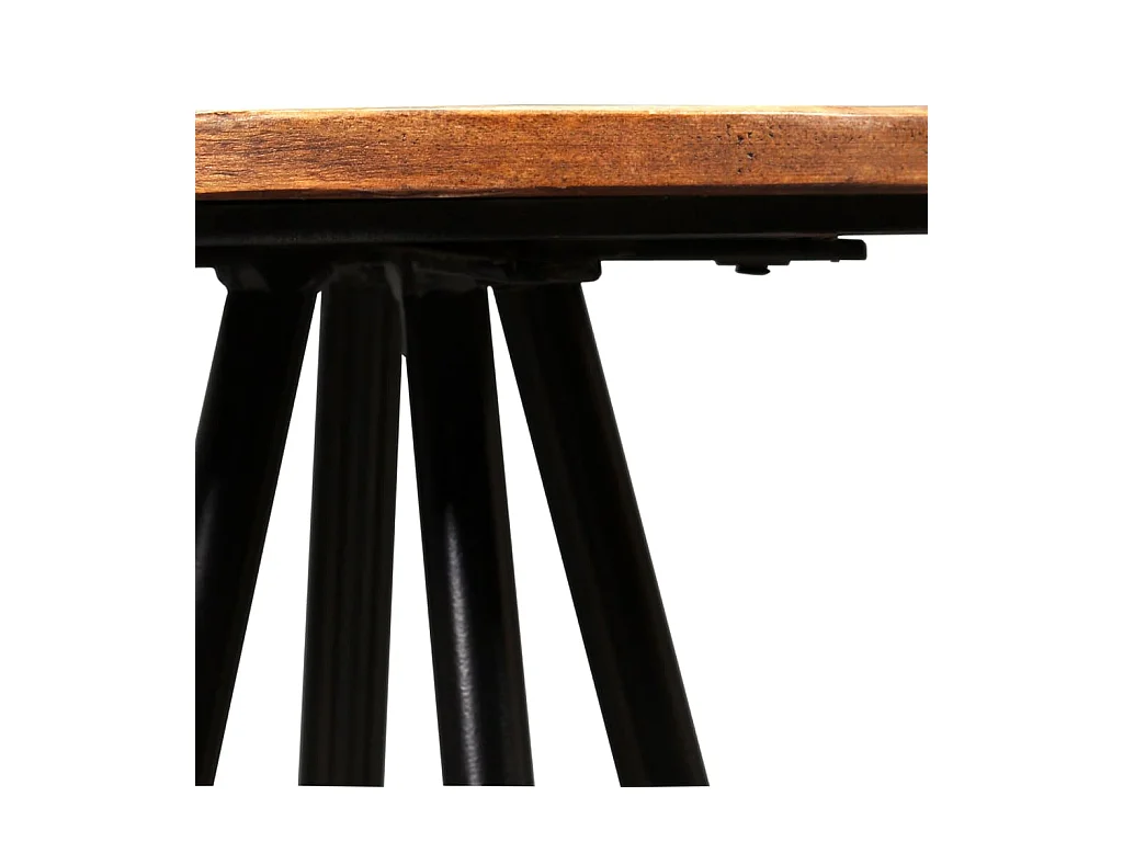 Set di 4 sgabelli da bar in legno massello di recupero