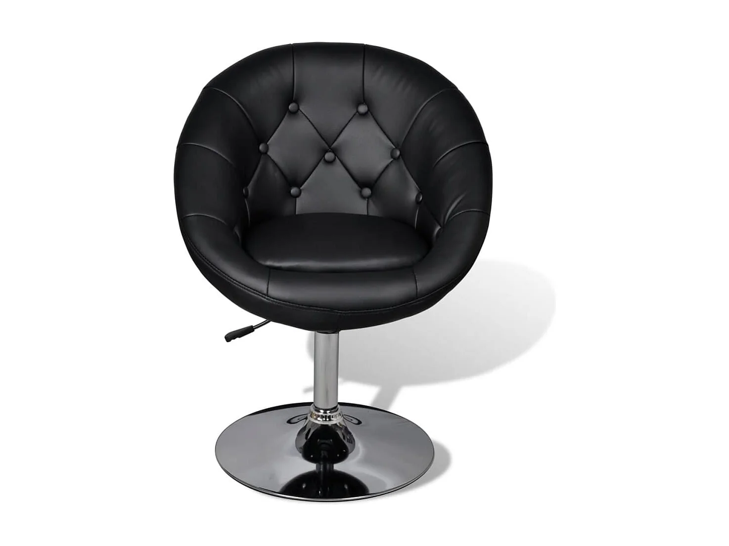 Tabouret de bar Noir Similicuir