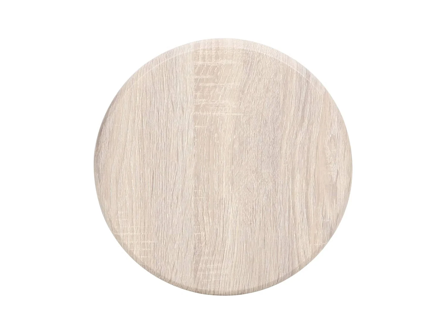 Barkrukken set van 2 zwart MDF