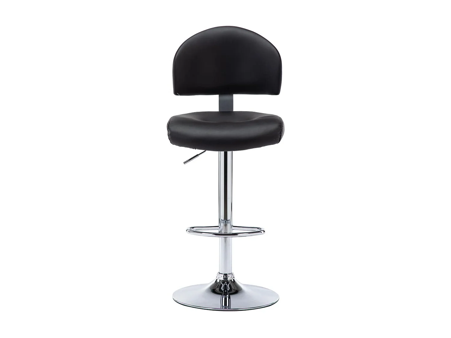 Tabouret de bar Noir Similicuir