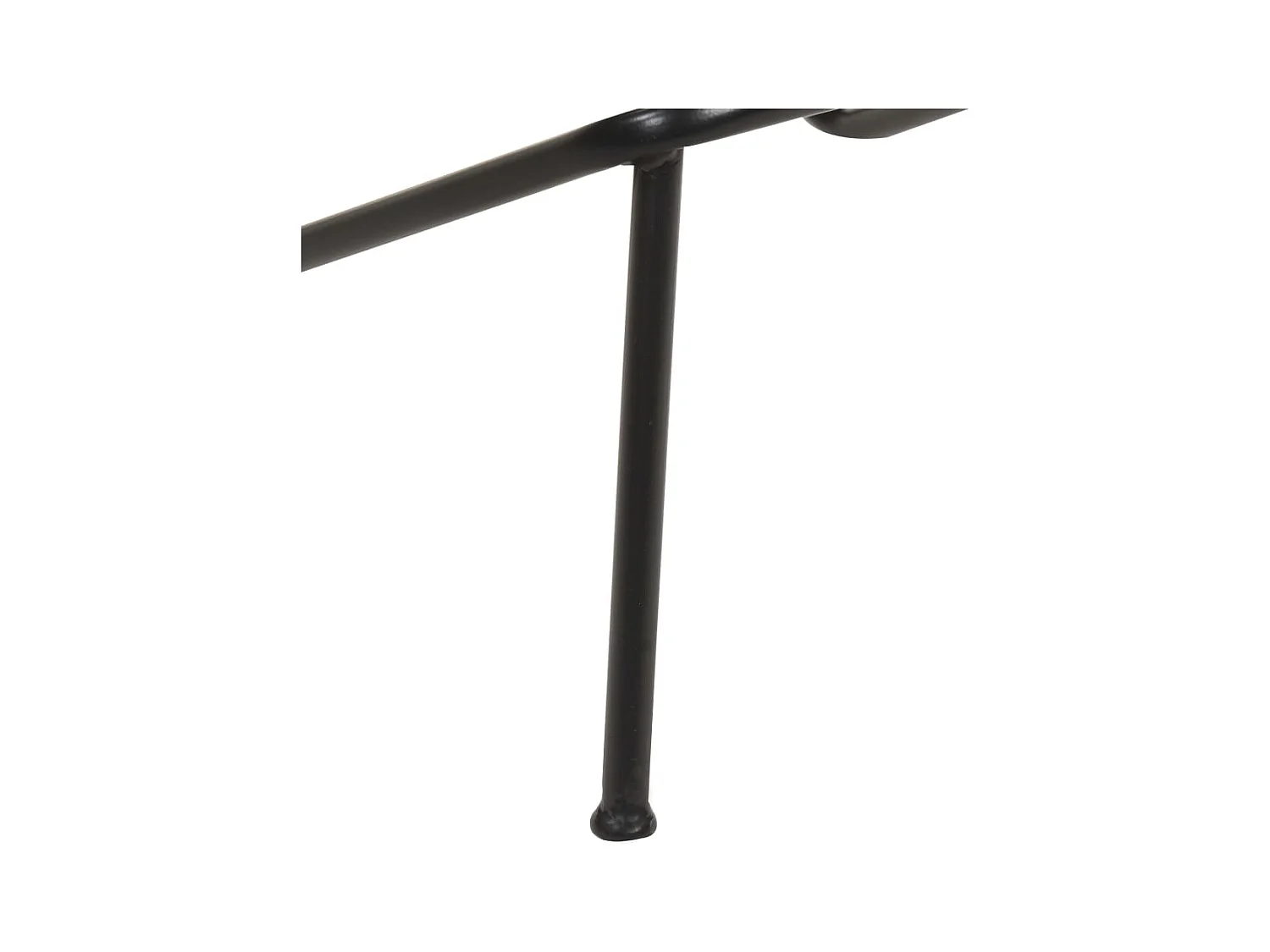 Set di 4 sgabelli da bar in vera pelle nera