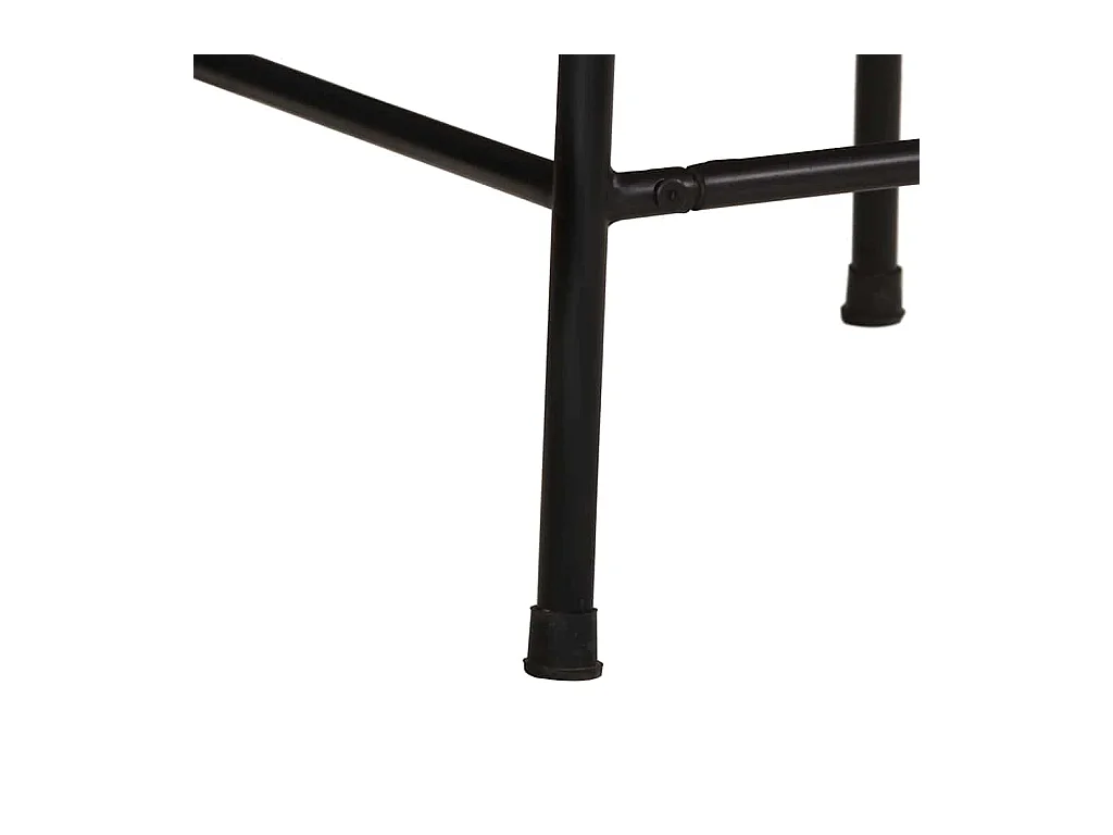 Set di 2 sgabelli da bar 46x35,5x70cm in legno massello di recupero