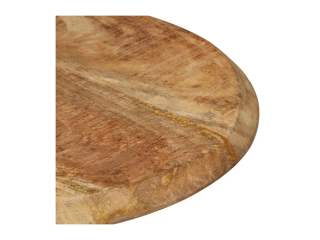 Set di 2 sedie da bar in legno massello di mango