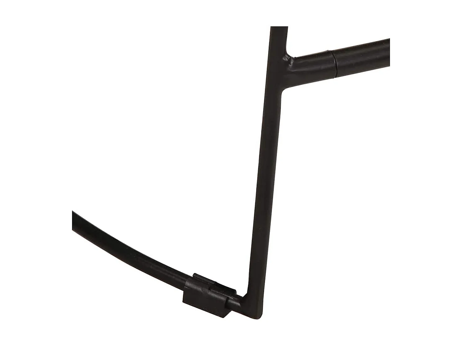 Tabourets de bar lot de 2 49x43x79 cm bois de manguier massif