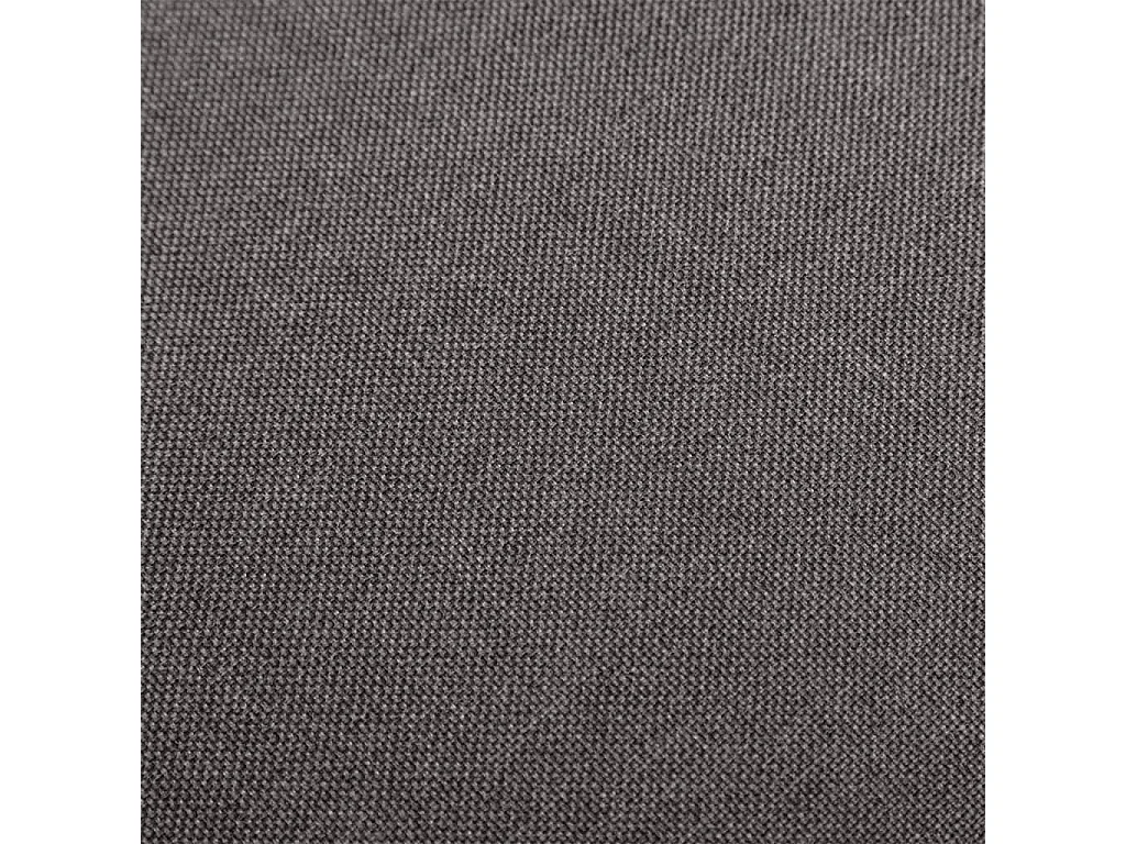 Tabourets de bar lot de 2 gris foncé tissu