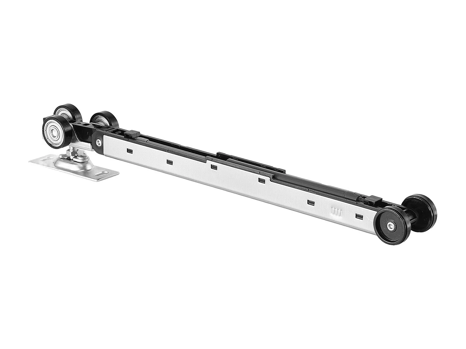 Kit de Contre-Châssis SucceBuy, pour Porte Coulissante 61-91,4 Cm de Largeur et 203,2 Cm de Hauteur, avec Mécanisme de Fermeture Douce Bidirectionnelle