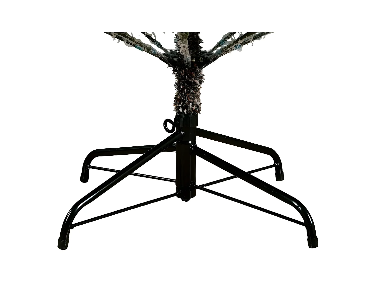 Albero di Natale innevato "Cristalgem" con Led e bacchetta magica in PE Effetto Real Touch + PVC + Flock 180 cm