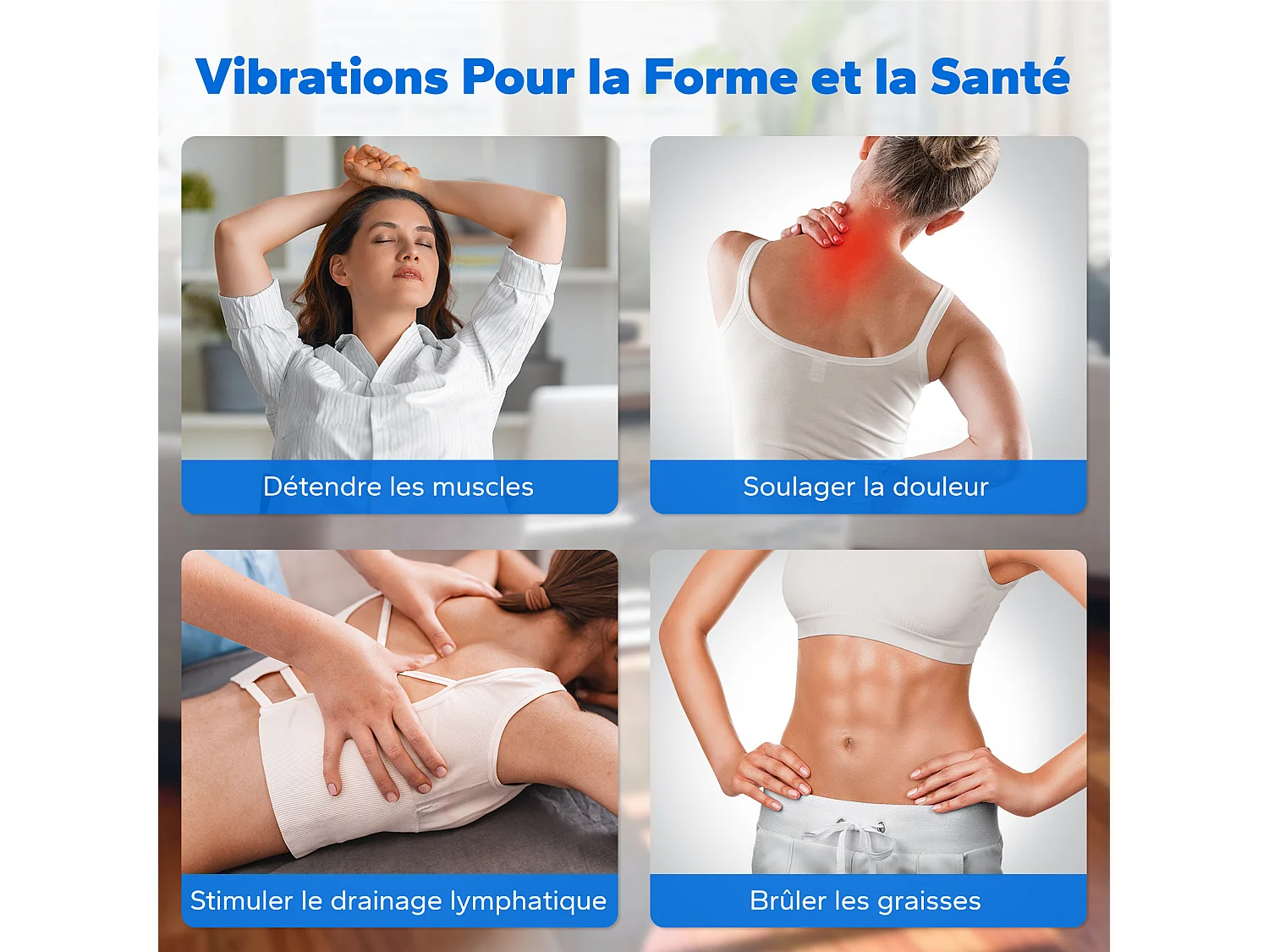 Piattaforma vibrante MERACH 10 velocità con telecomando e schermo LED, allenamento completo, fitness silenzioso, Grigio, MAX 150KG