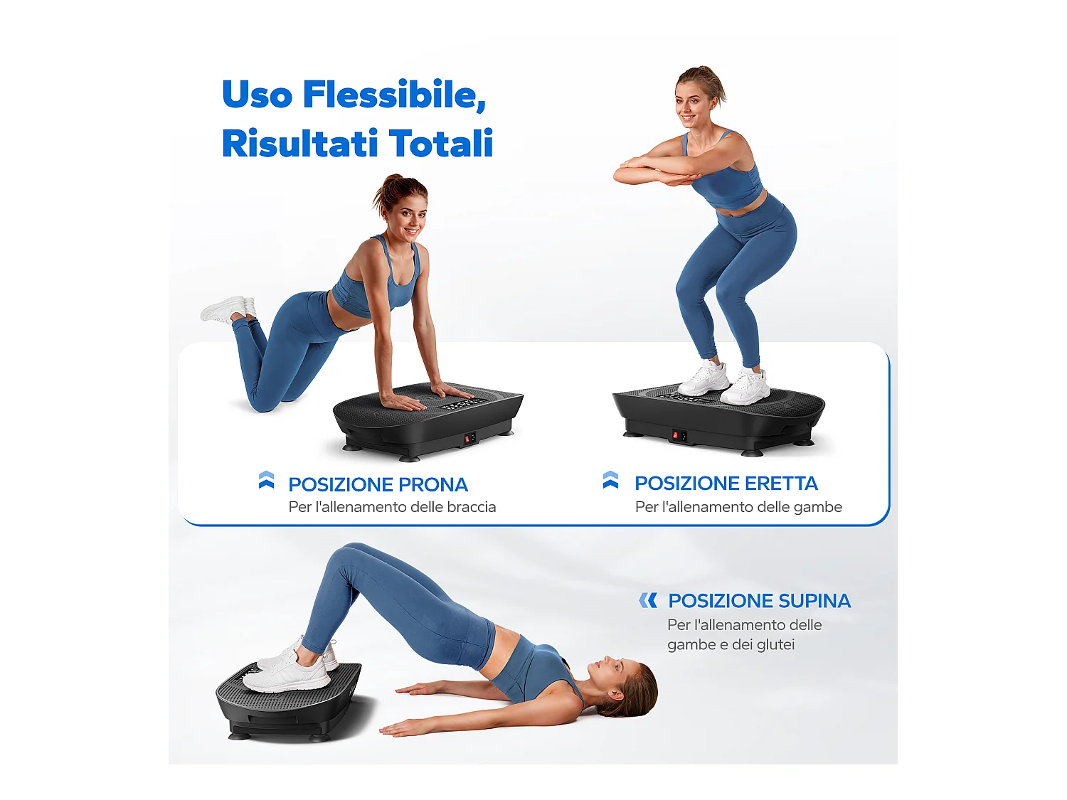 Plateforme vibrante MERACH 10 vitesses, LED, télécommande, fitness vibration, perte de poids, musculation, Noir, 150KG MAX