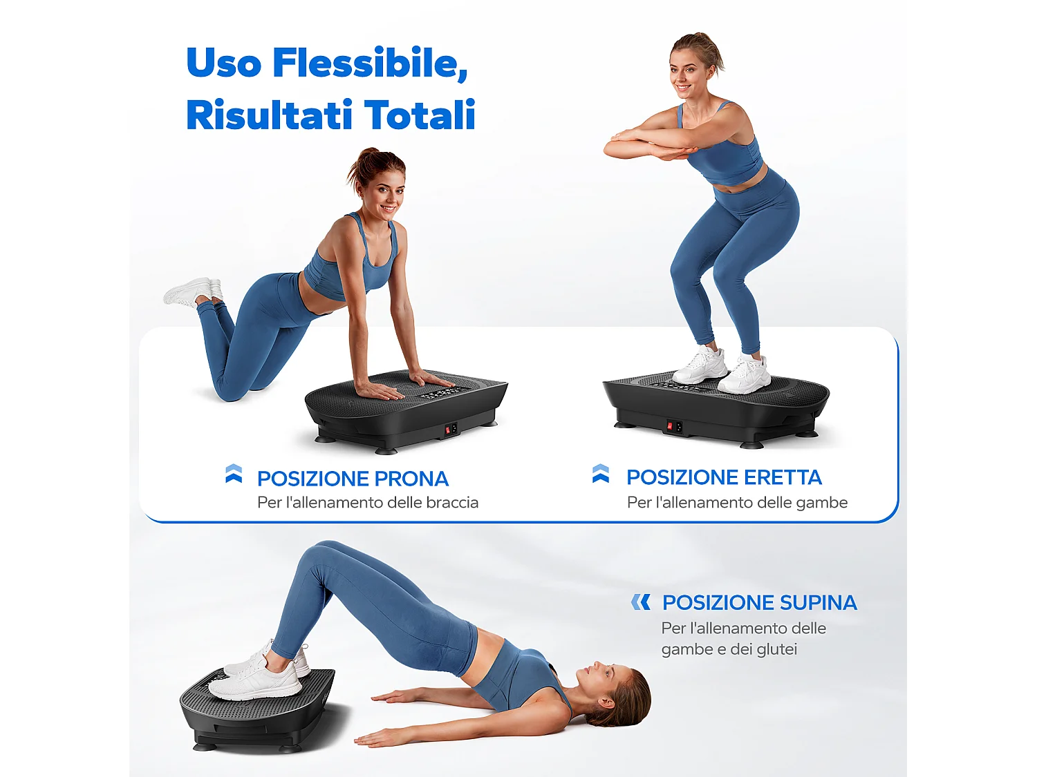 Plateforme vibrante MERACH 10 vitesses, LED, télécommande, fitness vibration, perte de poids, musculation, Noir, 150KG MAX