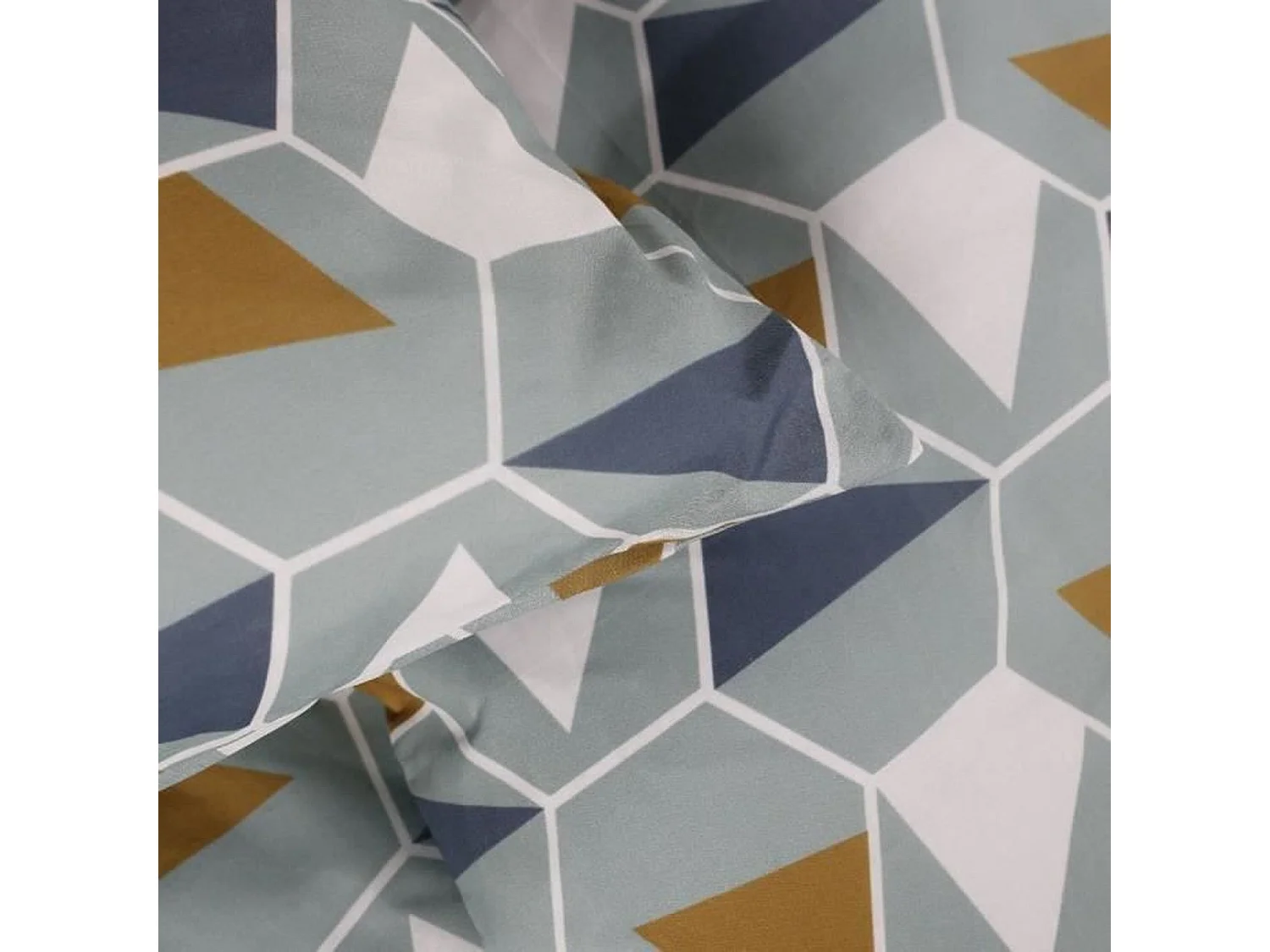 Parure de lit housse de couette 240 x 260 + 2 taies d'oreiller 63 x 63