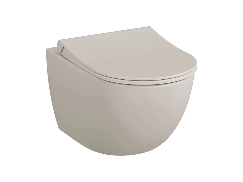 WC suspendu sans bride VITRA Sento lin  + abattant