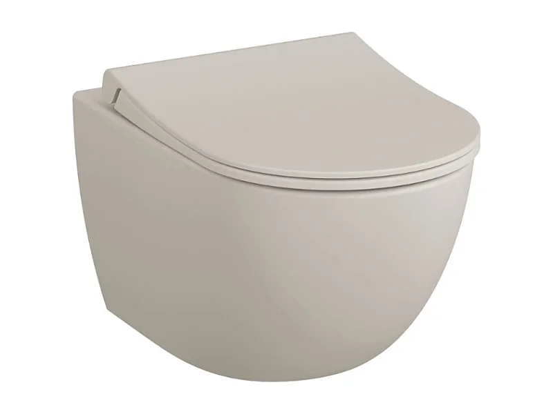 WC suspendu sans bride VITRA Sento lin  + abattant