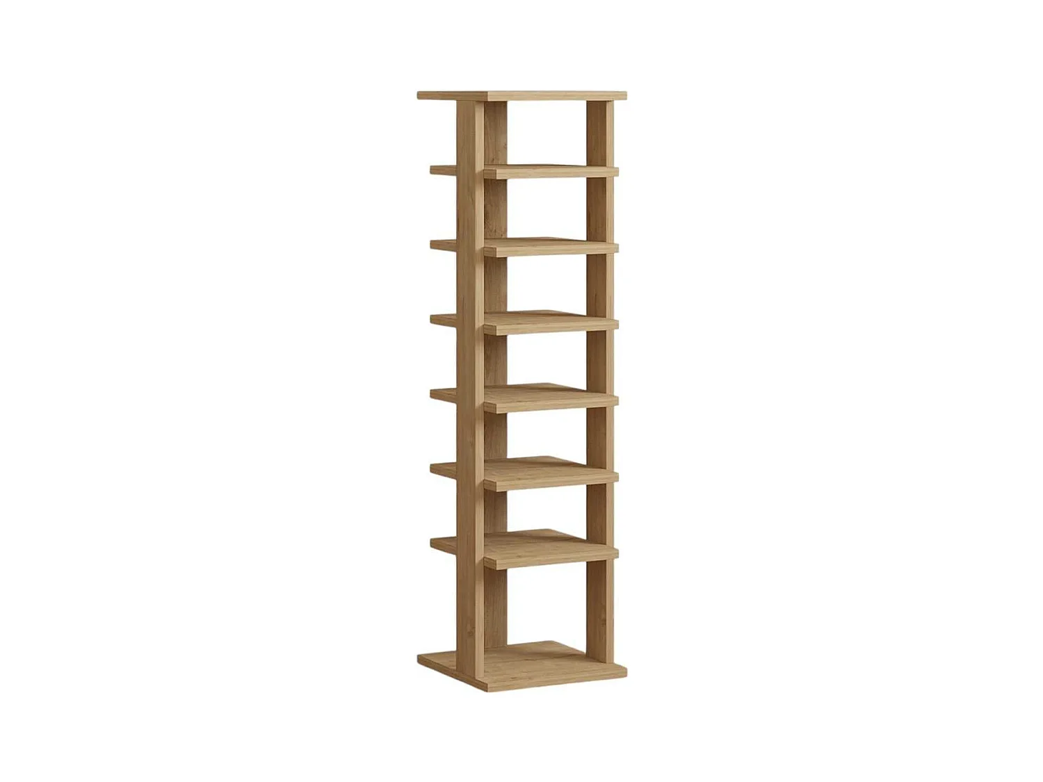 Etagère à chaussures en aggloméré Ayka