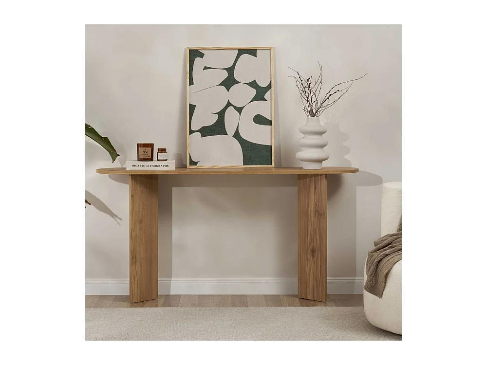 Console moderne en aggloméré Sira