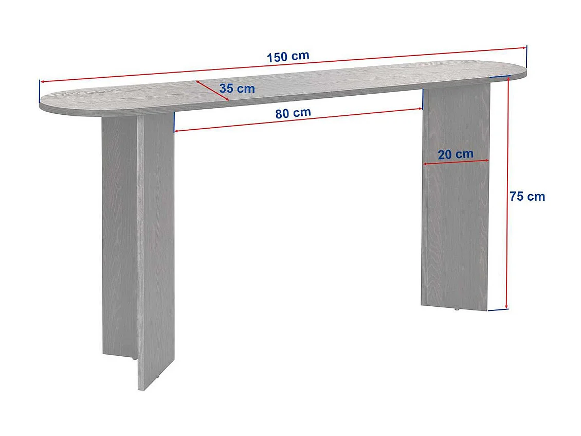 Aparador de Roble – 150 cm x 75 cm x 35 cm – Roble – Tablero de Partículas