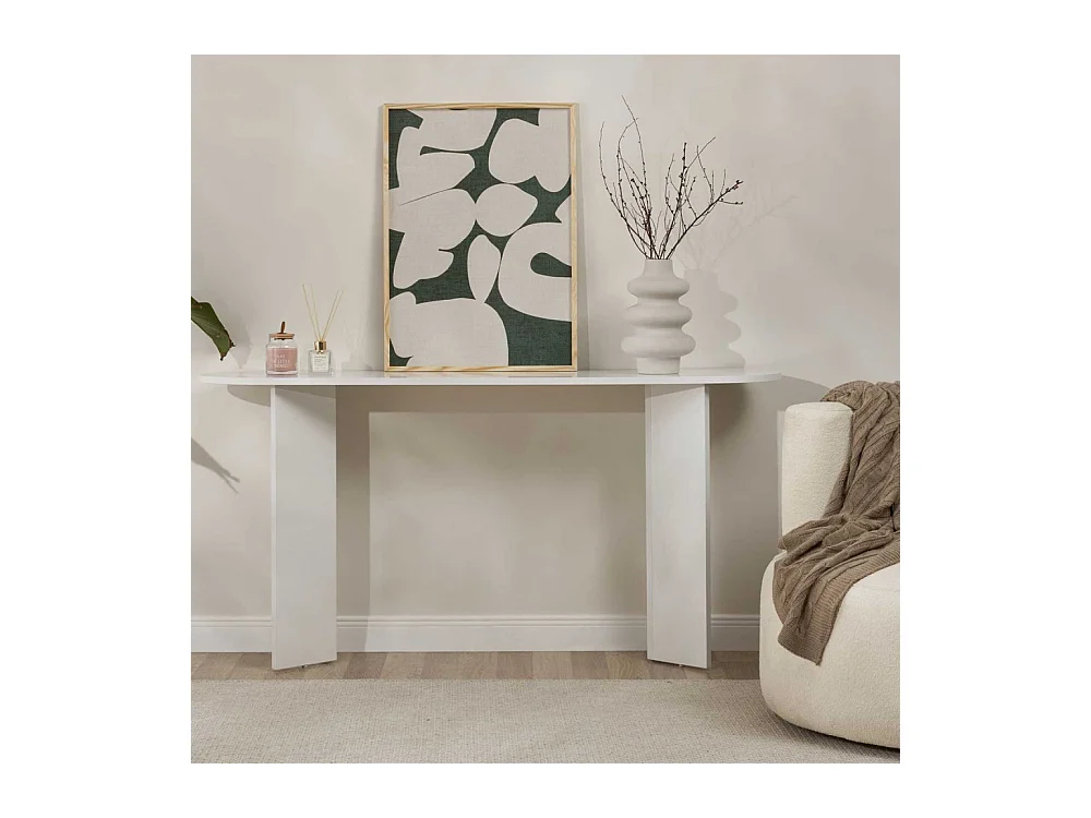 Console moderne en aggloméré Sira